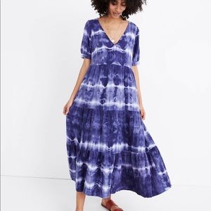 Madewell x Warm Tie-Dye Midi Dress - Size Medium